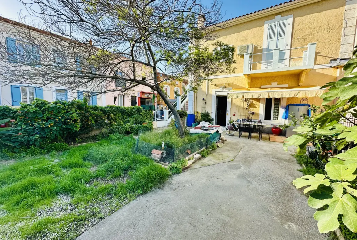 Charmant Bas de Villa 55m² avec Jardin à Saint Mandrier sur Mer 