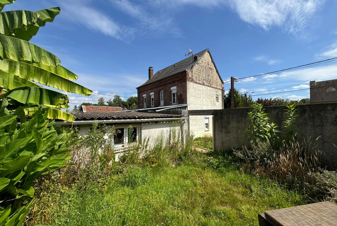 Maison à vendre à 10 minutes de la mer avec jardin 