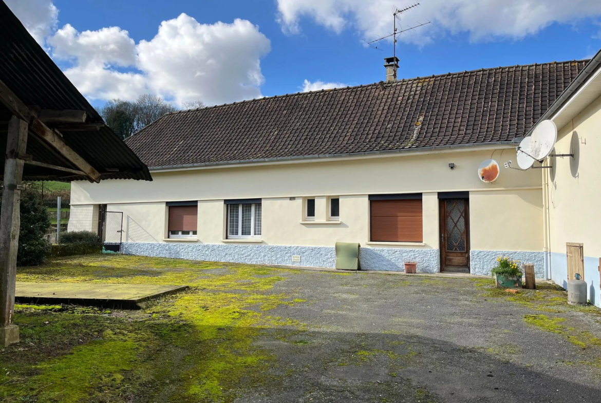 Ensemble immobilier sur l'axe Abbeville - Hesdin à Crécy en Ponthieu 