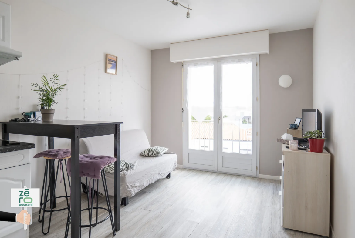 Studio à vendre aux Sables d'Olonne - 21 m², proche plage 