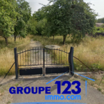 Terrain viabilisé de 7096 m² à Mézilles au bord du Branlin