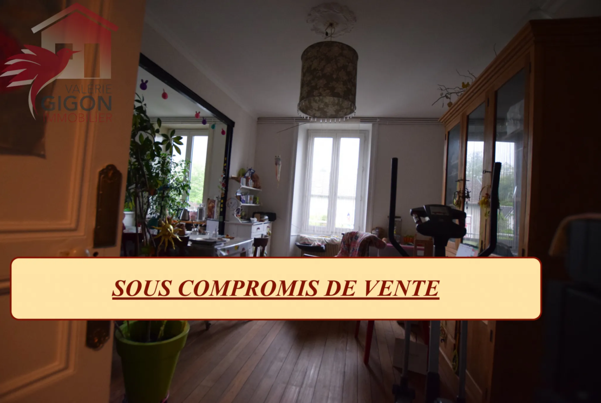 À vendre : Appartement lumineux et spacieux avec jardin à Montbeliard 