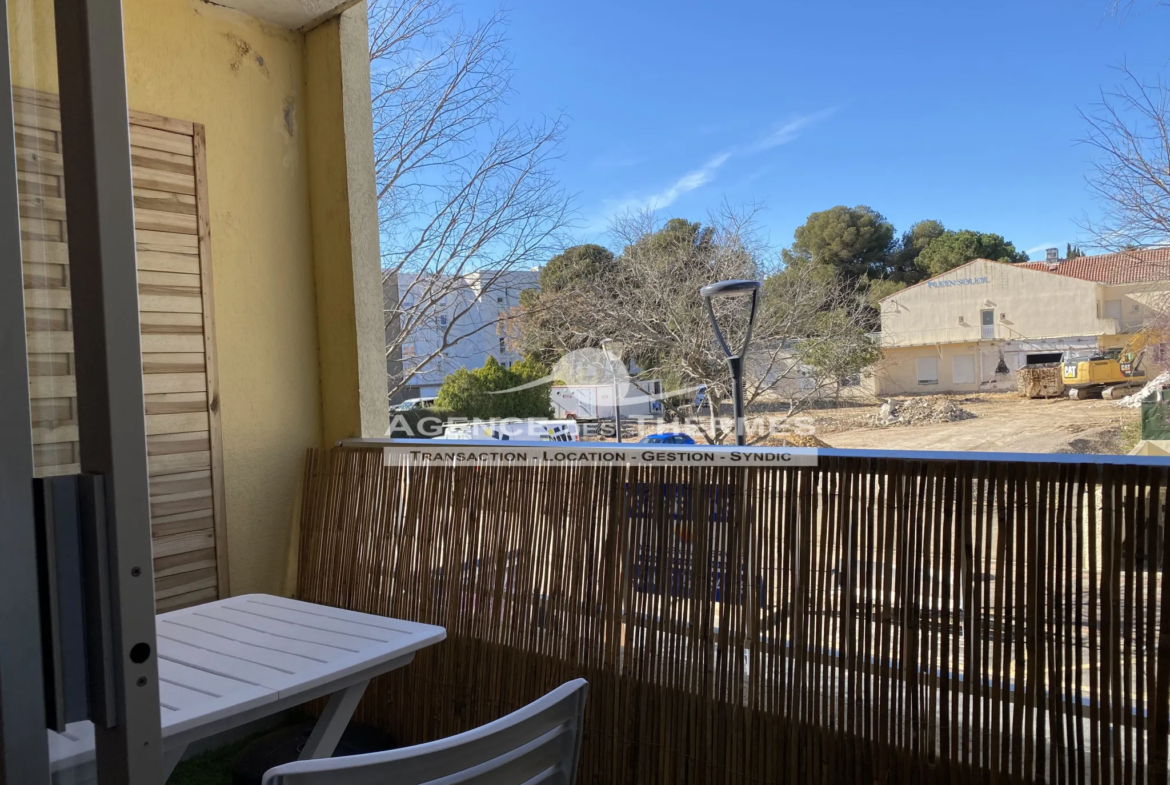 T2 rénové avec terrasse à Balaruc les Bains, exclusivité 