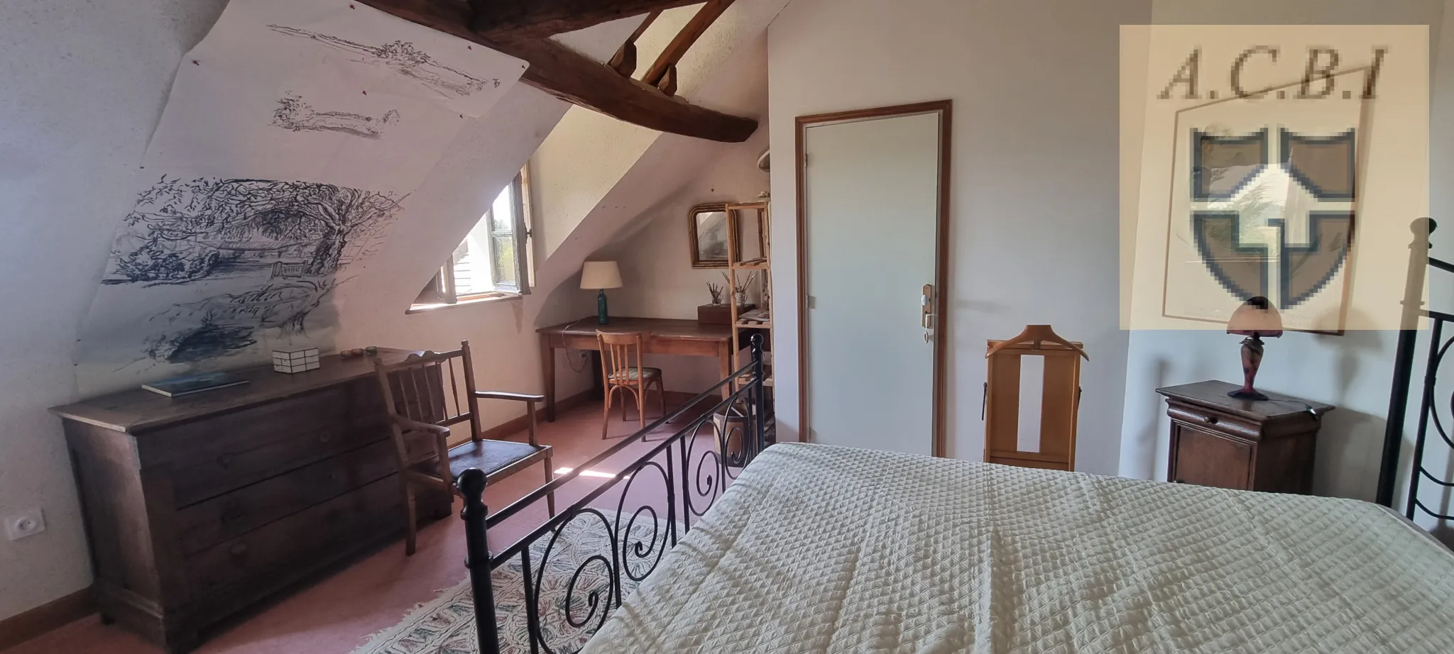 Maison de caractère à vendre à Vendôme, 6 min du centre-ville 