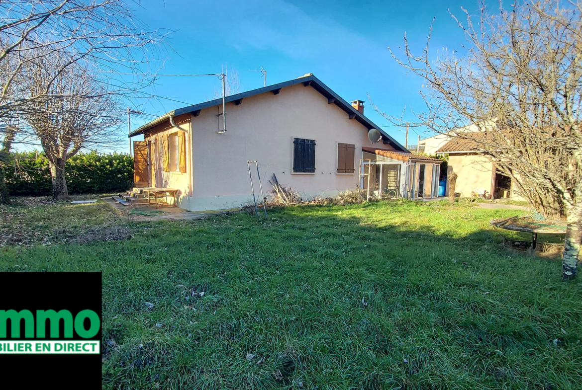 À vendre : Maison 4 pièces 90 m² à Carbonne avec terrain de 700 m² 