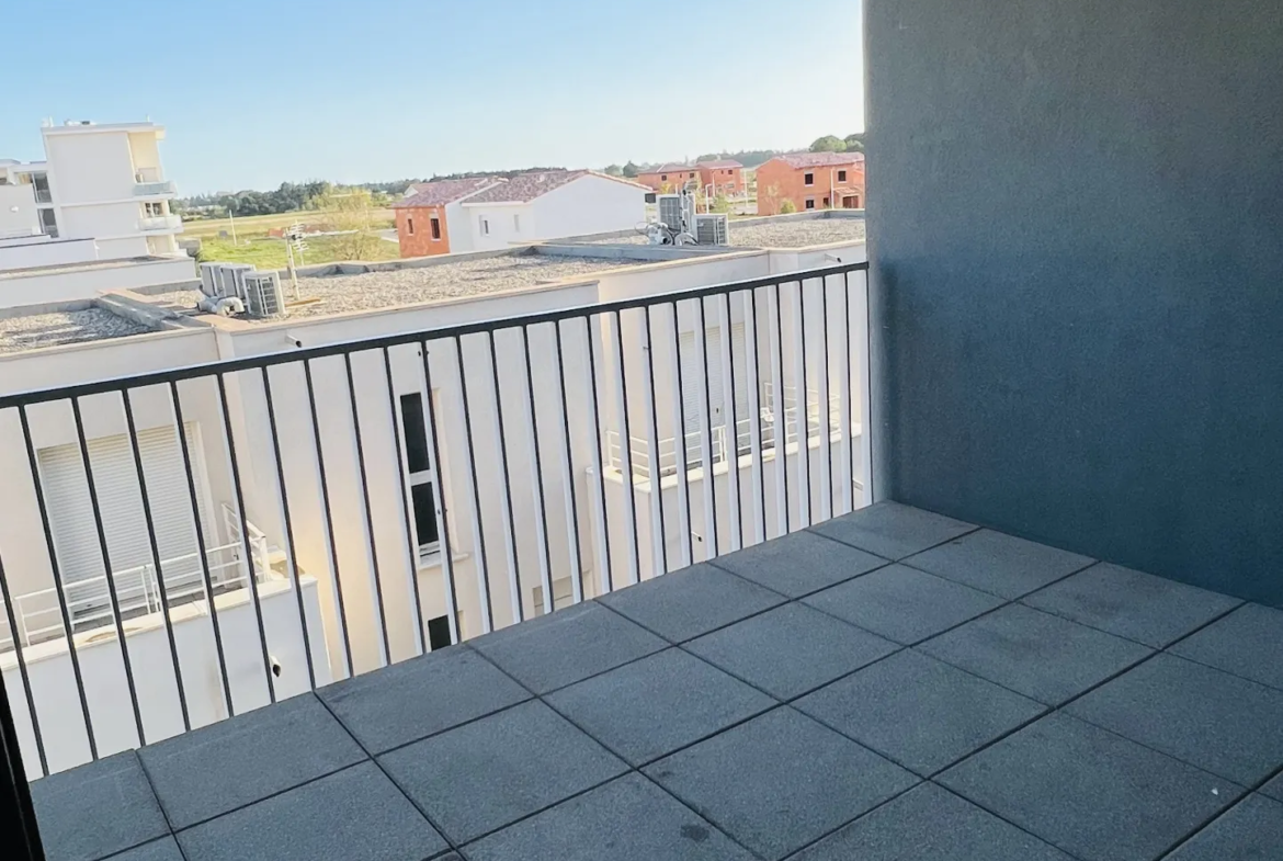 À vendre : Appartement T3 récent à Marsillargues avec parking 