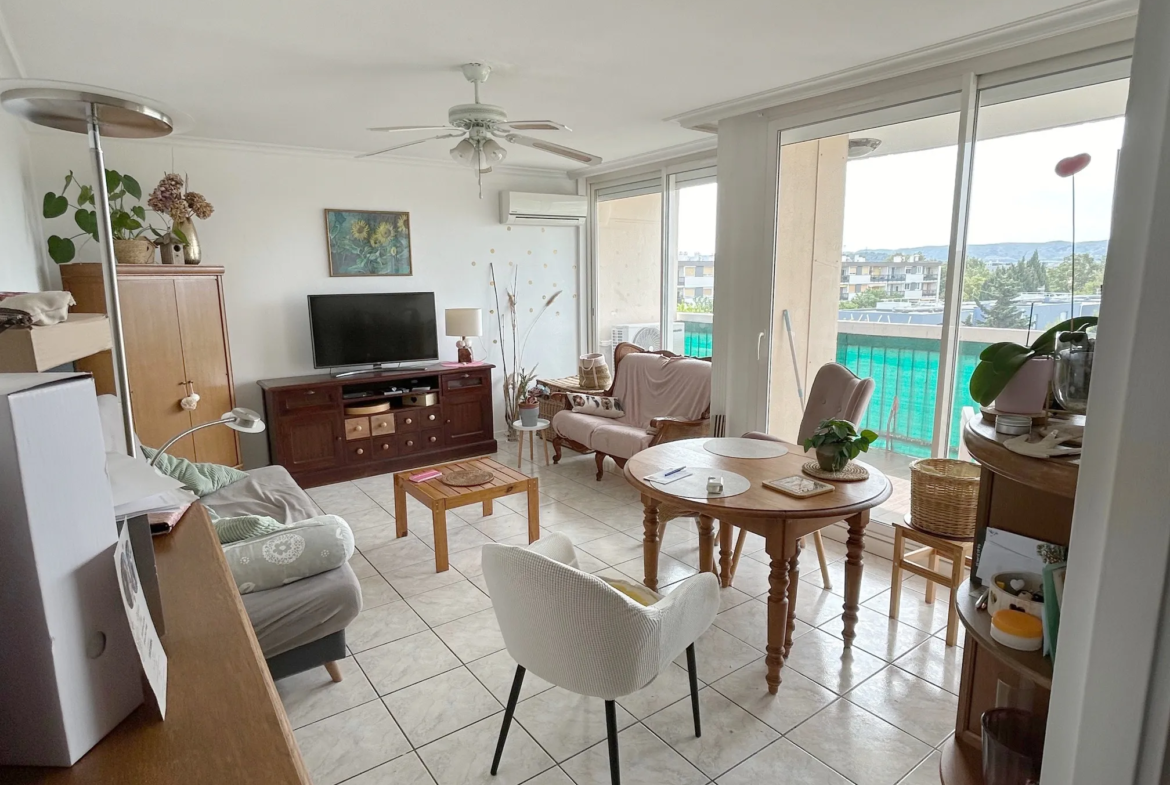 Appartement de type 4 à vendre dans résidence sécurisée à Marignane 