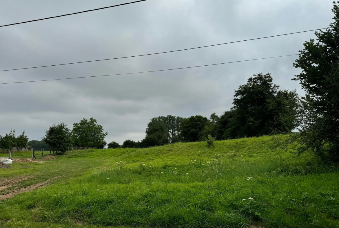 Terrain à bâtir à vendre près de Crécy en Ponthieu - 1900 m² 