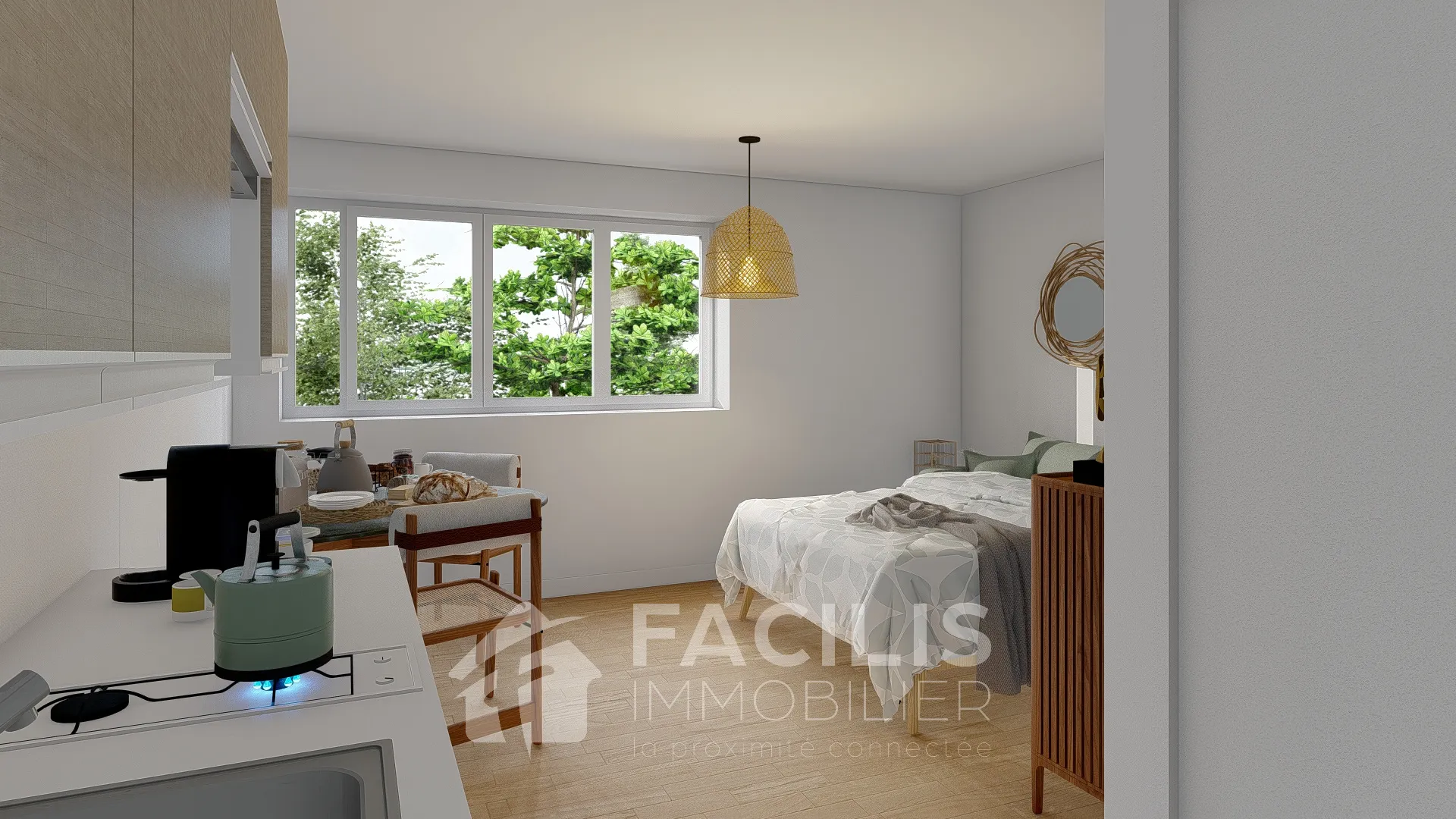 Investissement locatif : Appartement T1 neuf à Poitiers 