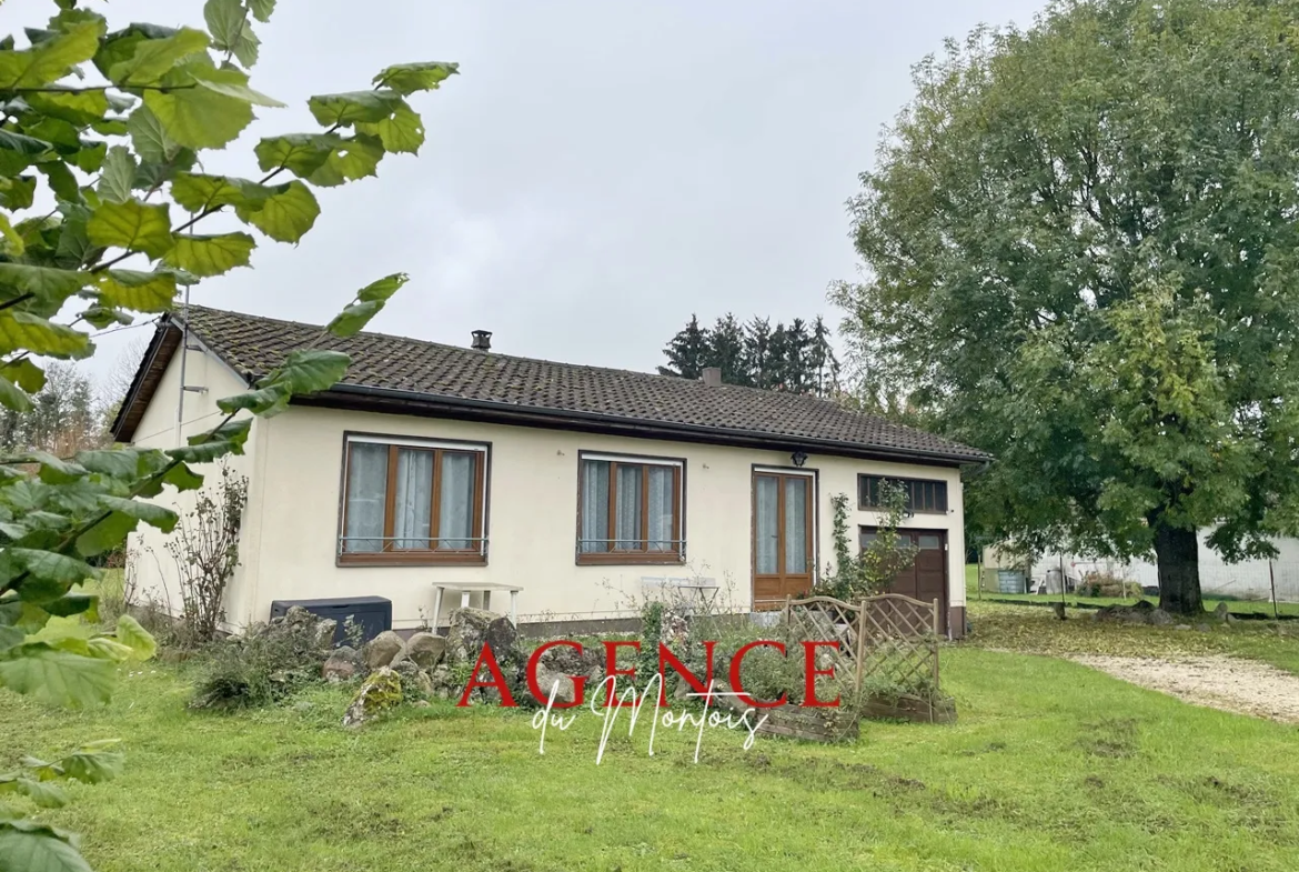 Maison indépendante avec jardin à Thorigny sur Oreuse 