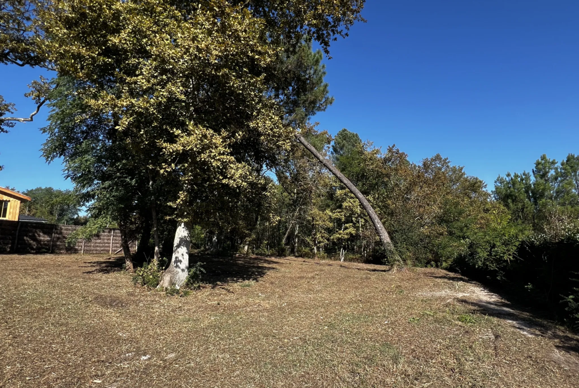 Terrain à bâtir de 1043 m² à Roaillan, proche de Langon 