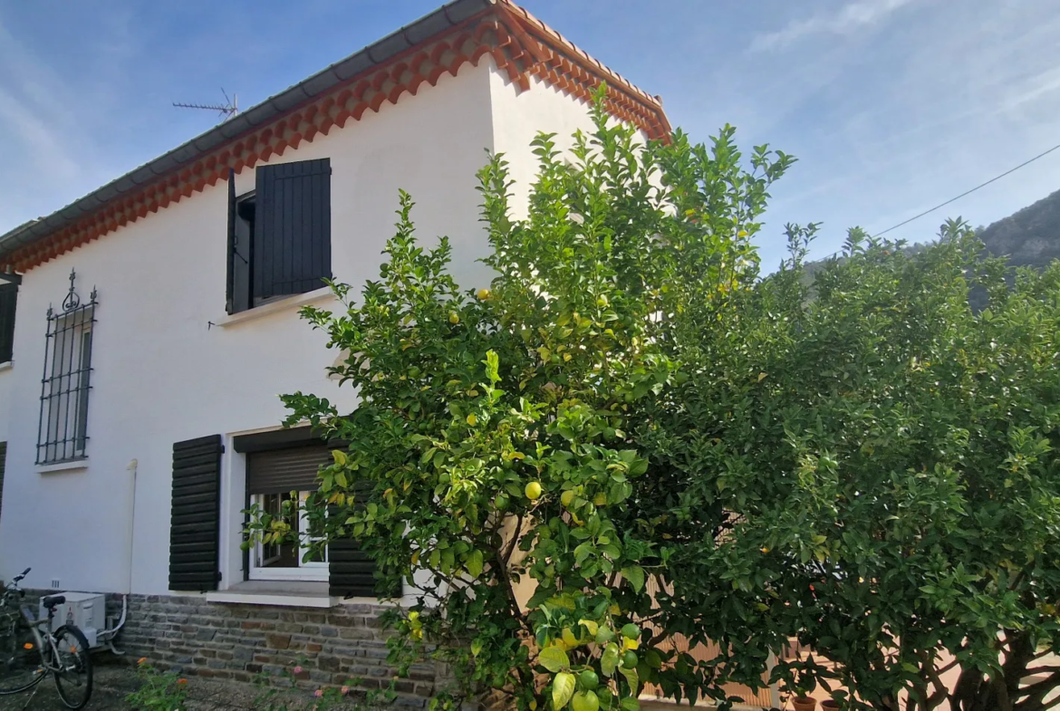 À vendre : Maison 4 faces de type F6 à Amélie-les-Bains 