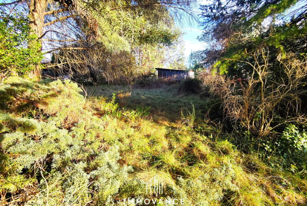 Terrain constructible de 1000 m² à Sauteyrargues, près de Montpellier 