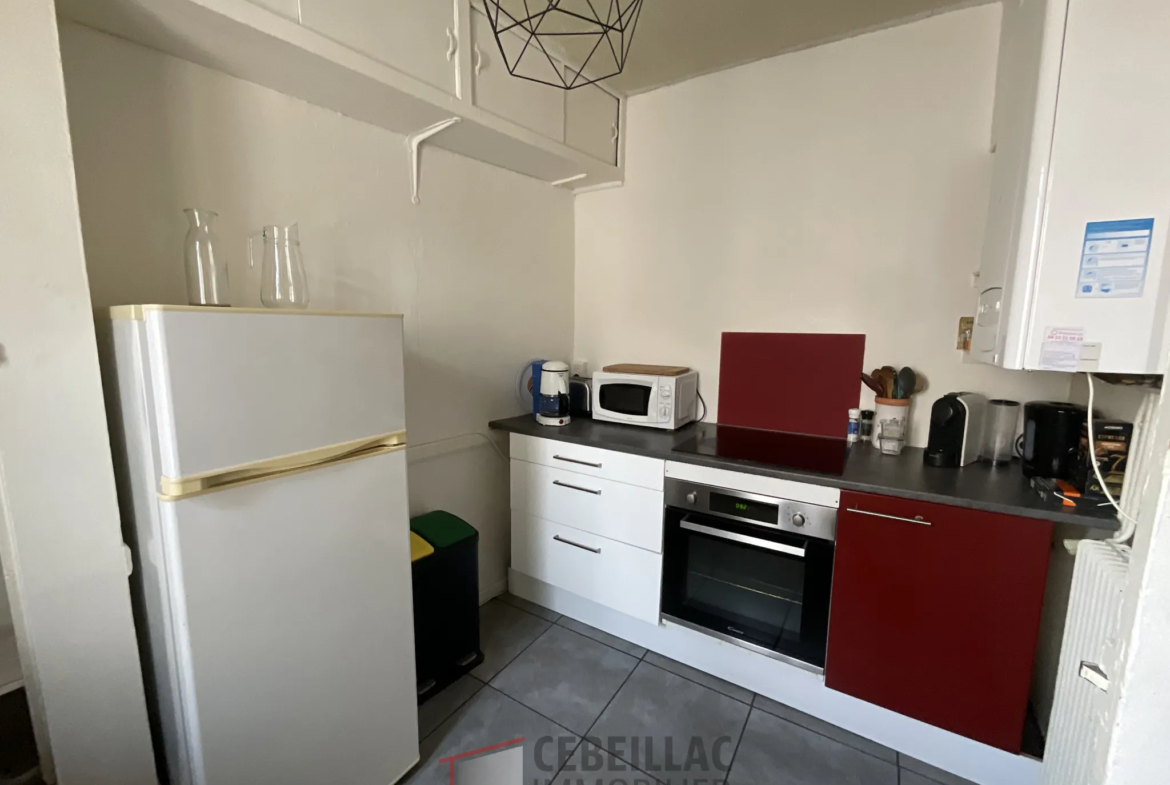 À vendre : Appartement T3 de 49 m² à Jeanne d'Arc, Clermont-Ferrand 