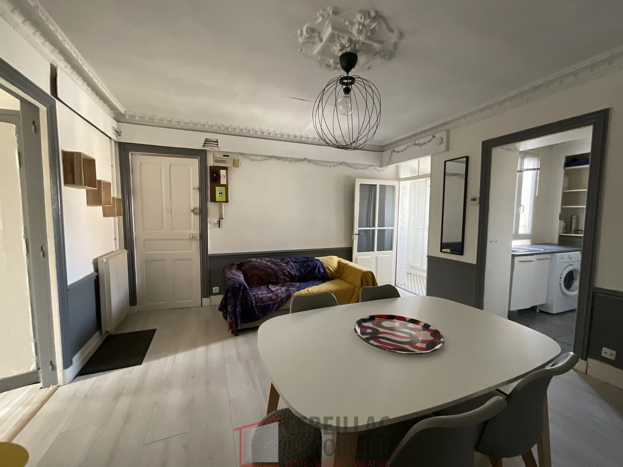 À vendre : Appartement T3 de 49 m² à Jeanne d'Arc, Clermont-Ferrand 