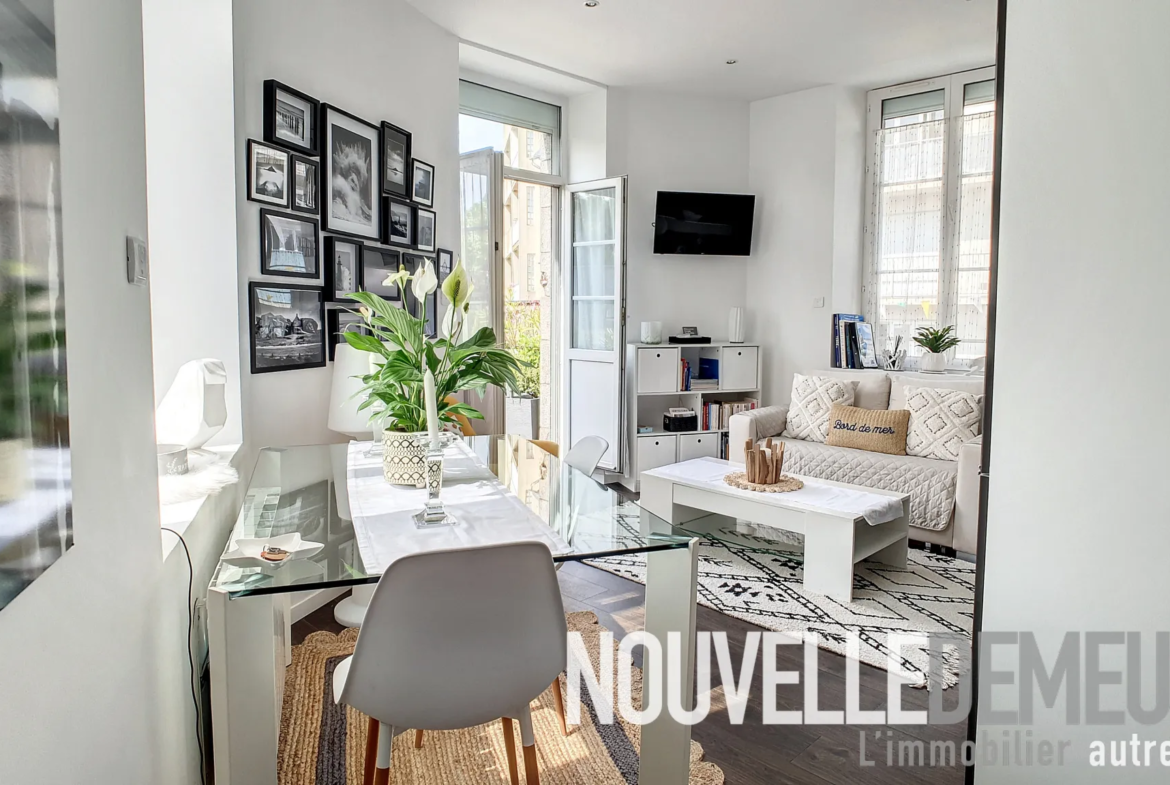 À vendre : Appartement T2 rénové au cœur de Saint Servan 