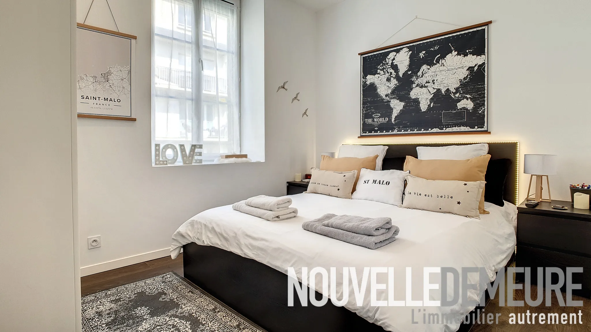 À vendre : Appartement T2 rénové au cœur de Saint Servan 