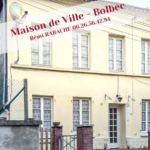 À vendre à Bolbec, maison de ville avec jardin privatif