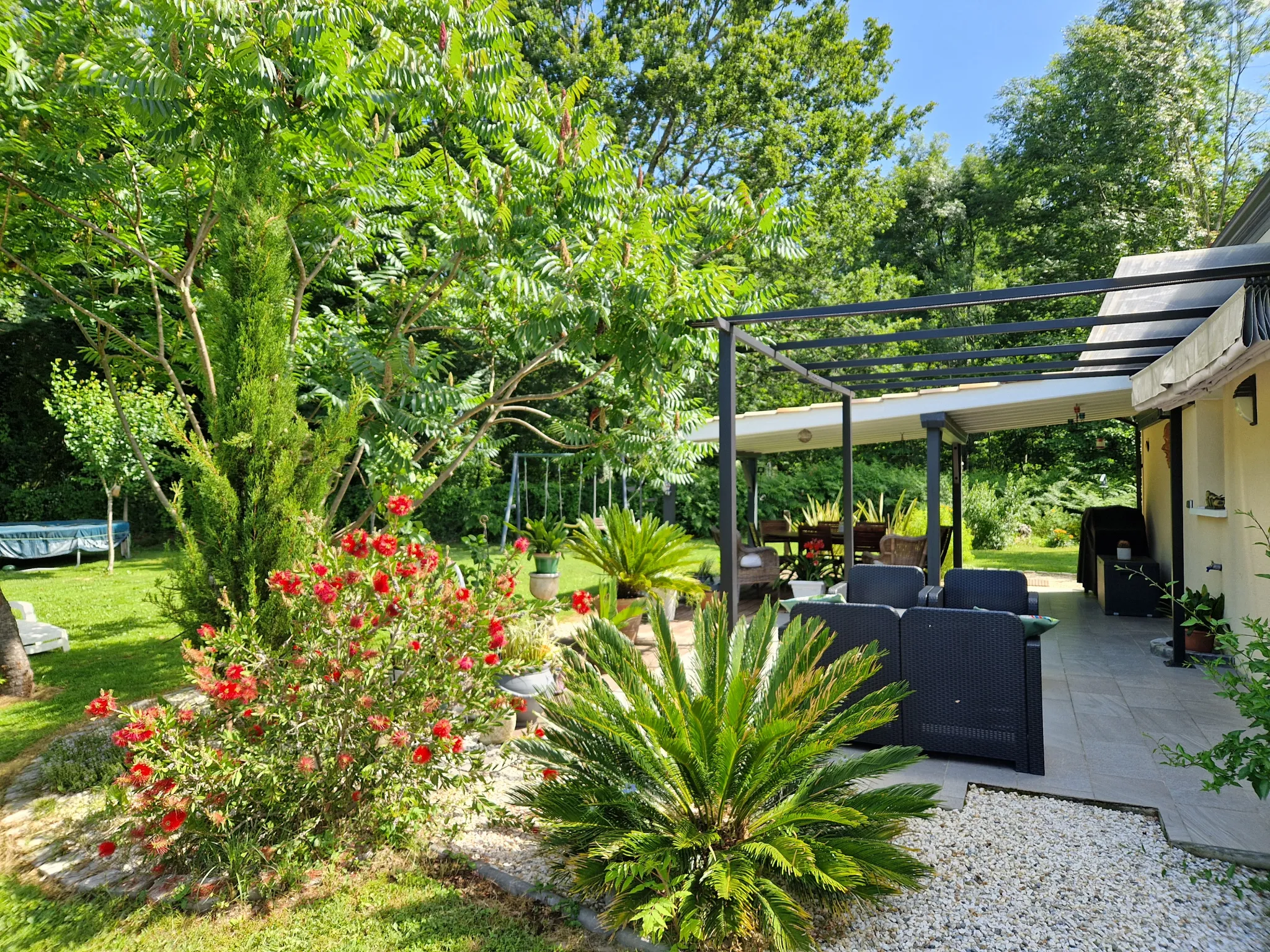 Maison de plain pied de 4 chambres avec vaste pièce à vivre à Langon 