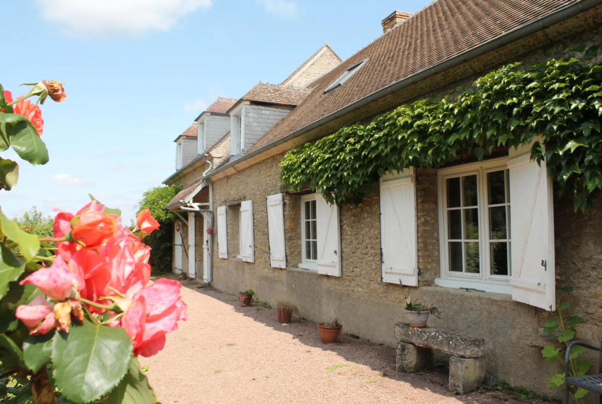 Maison spacieuse à Croisy avec vue dégagée sur 1570 m² 