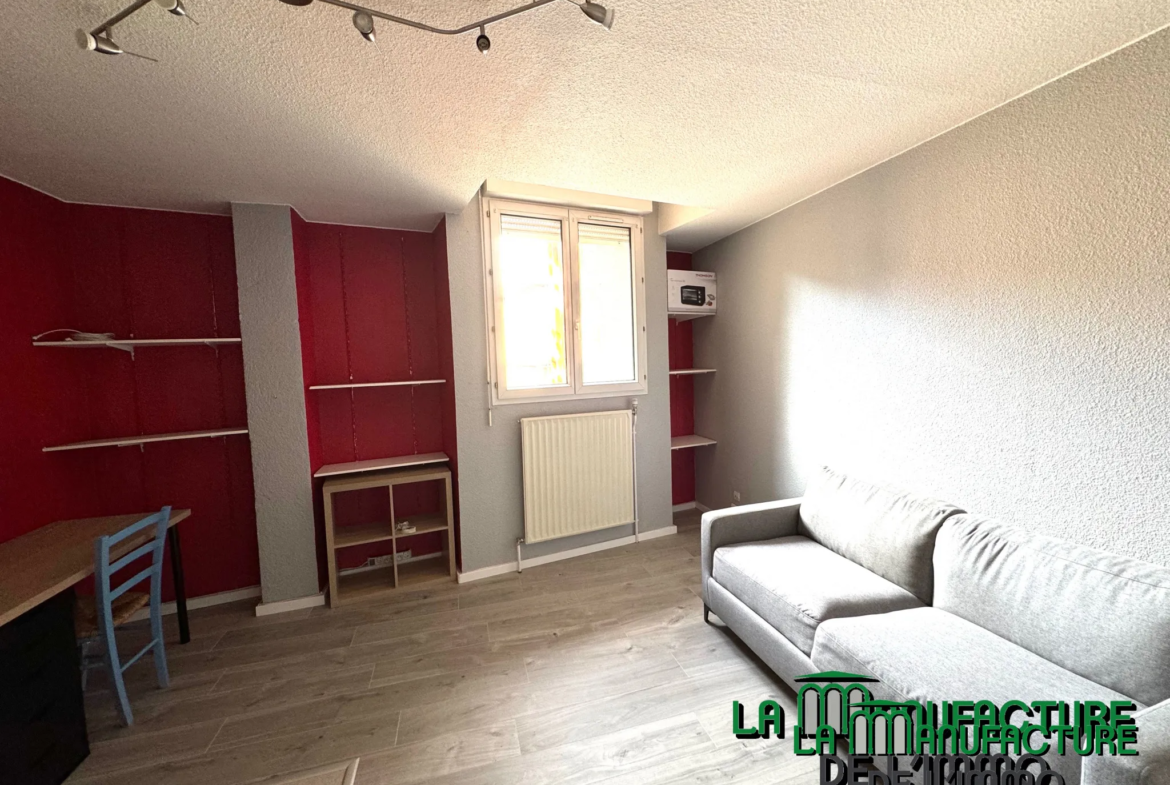 À vendre : Studio entièrement meublé à Saint-Étienne 