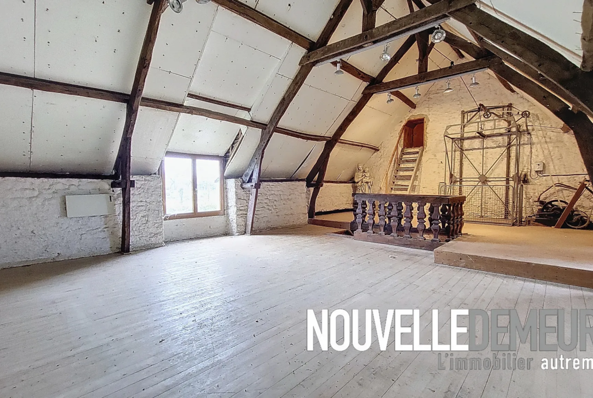 Maison 3 chambres 185m2 avec dépendances et jardin à Pleine-Fougères 