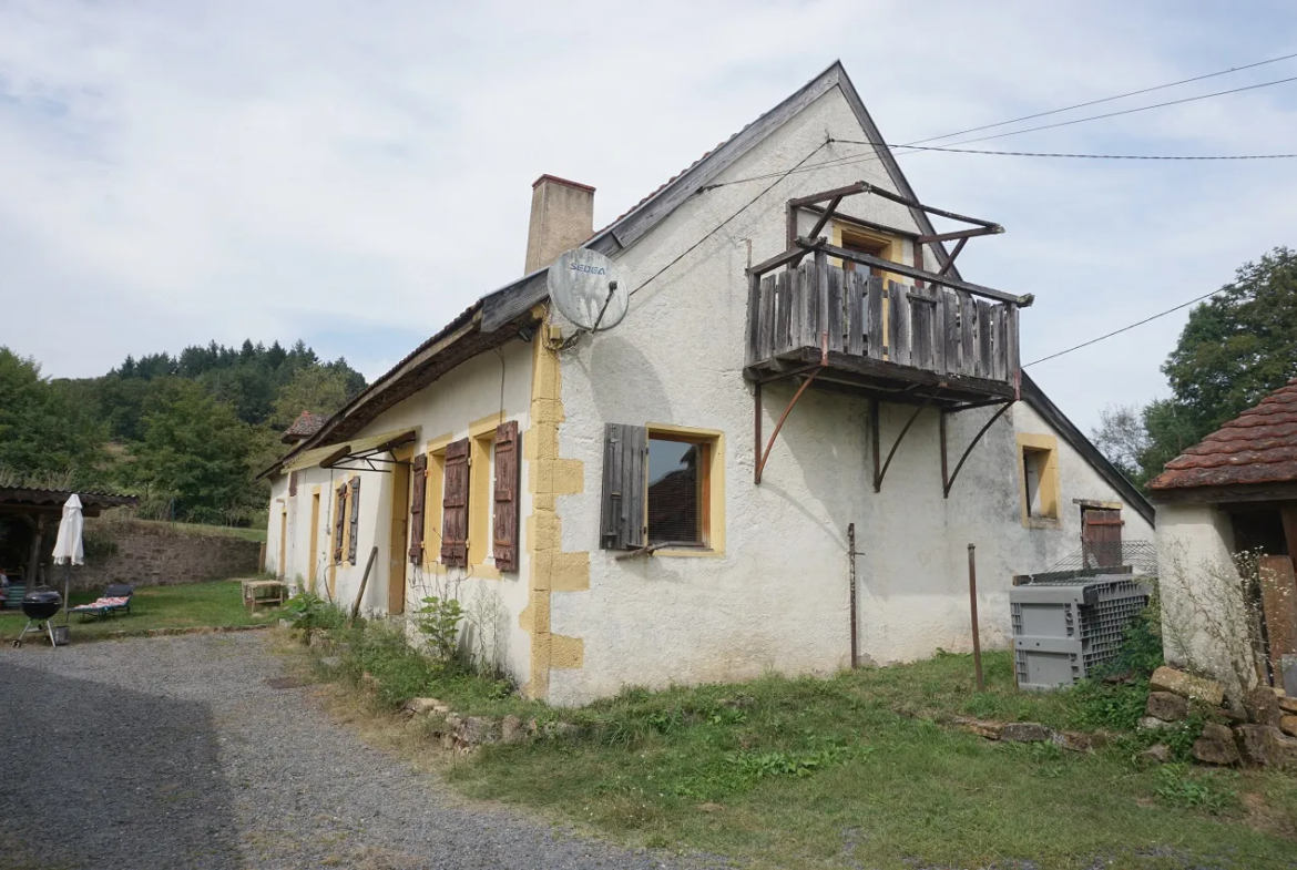 Propriété avec étang à 20 minutes de Paray-le-Monial 