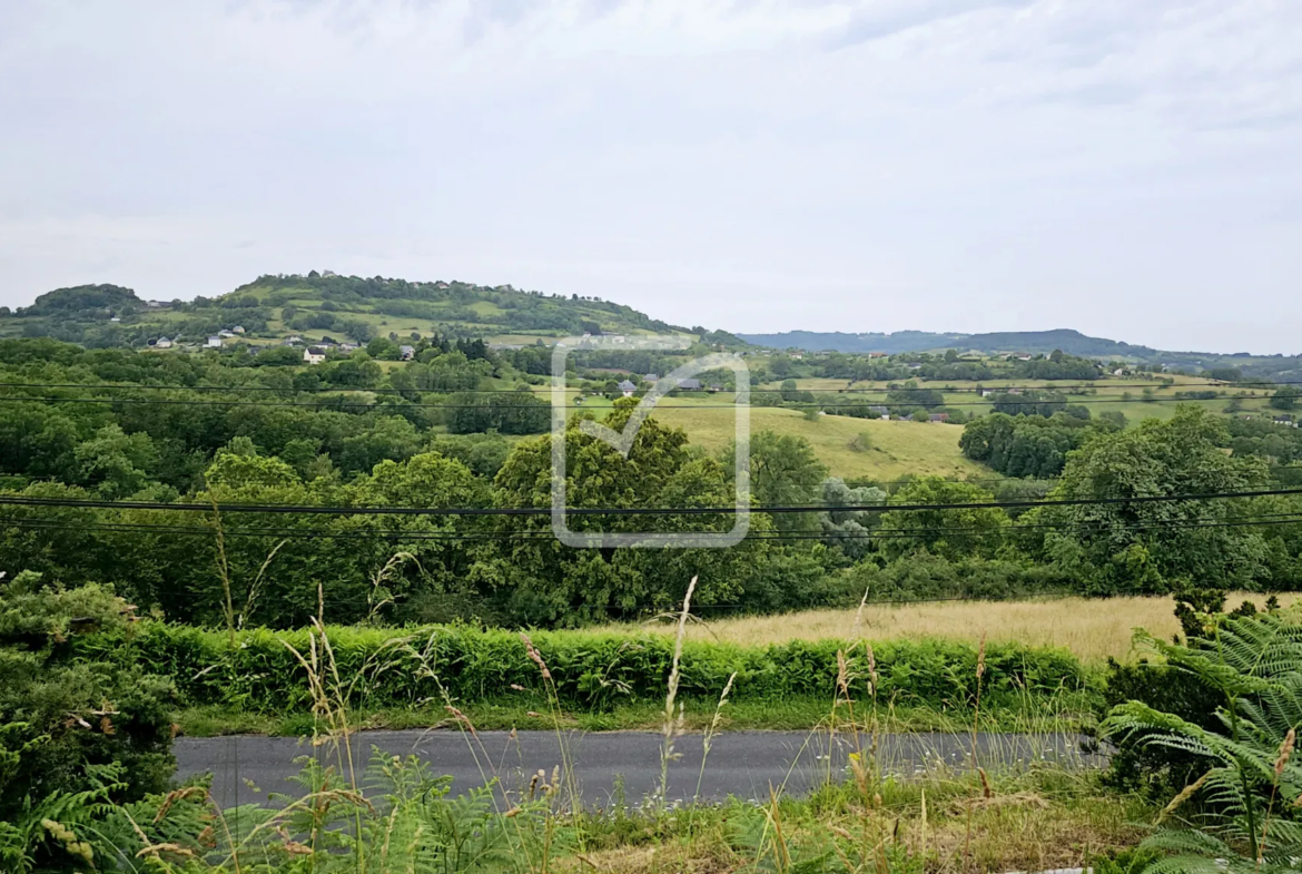 Maison de plain-pied à vendre à Yssandon avec vue imprenable 