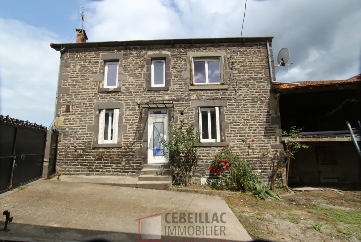 Maison avec jardin et dépendances à vendre à Saint-Laure, proche d'Ennezat 