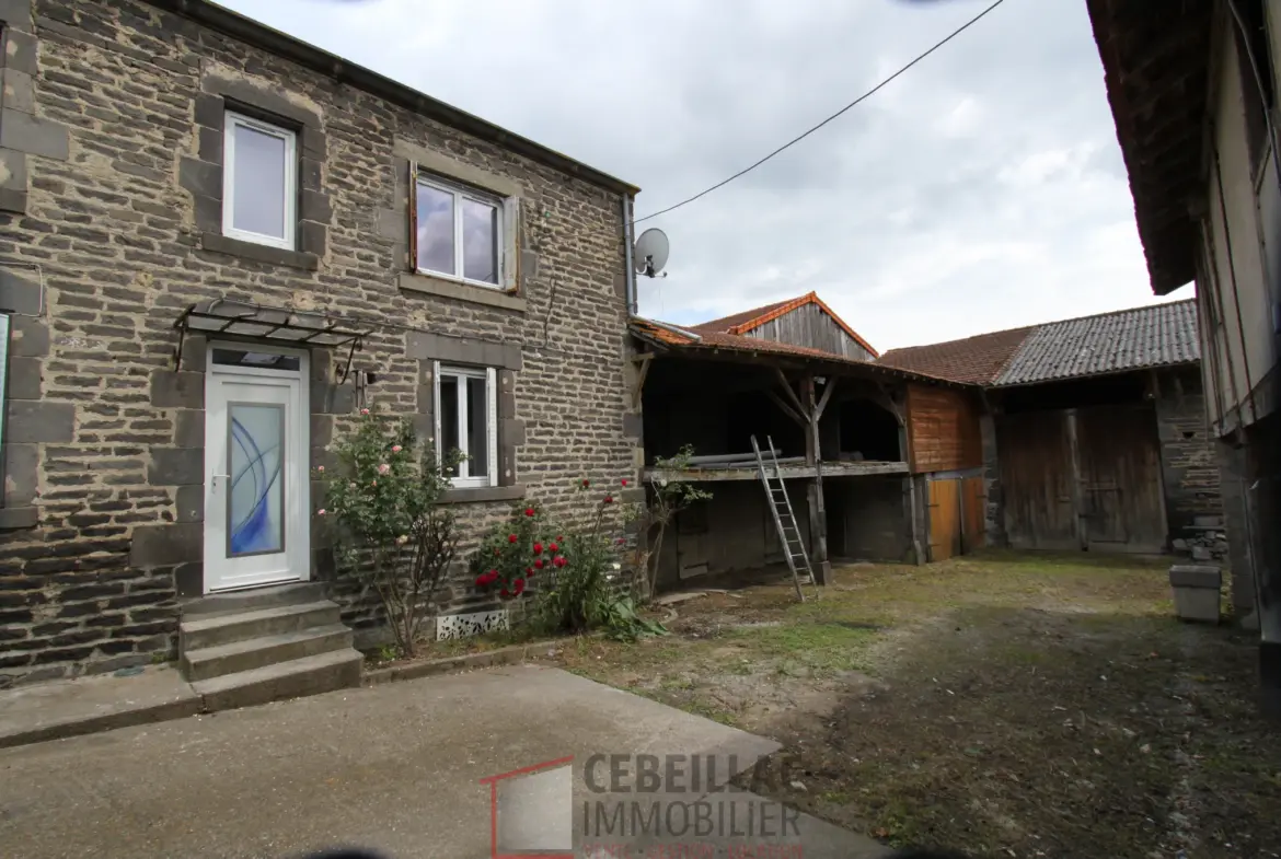 Maison avec jardin et dépendances à vendre à Saint-Laure, proche d'Ennezat 