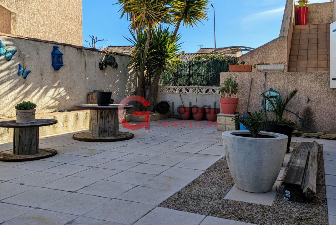 Appartement T4 avec jardin à Miramas 