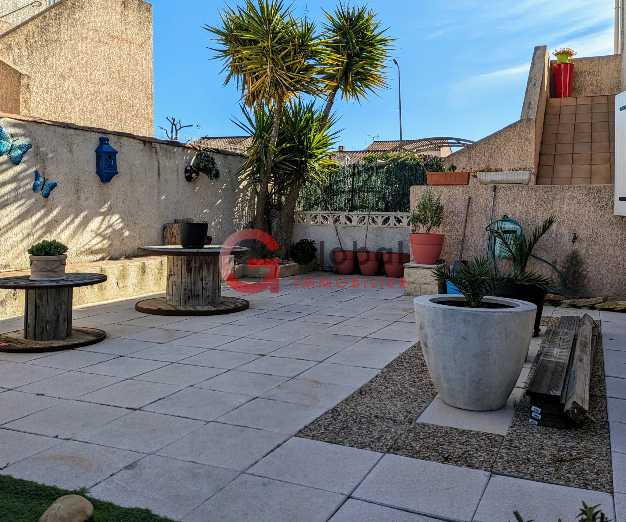 Appartement T4 avec jardin à Miramas 