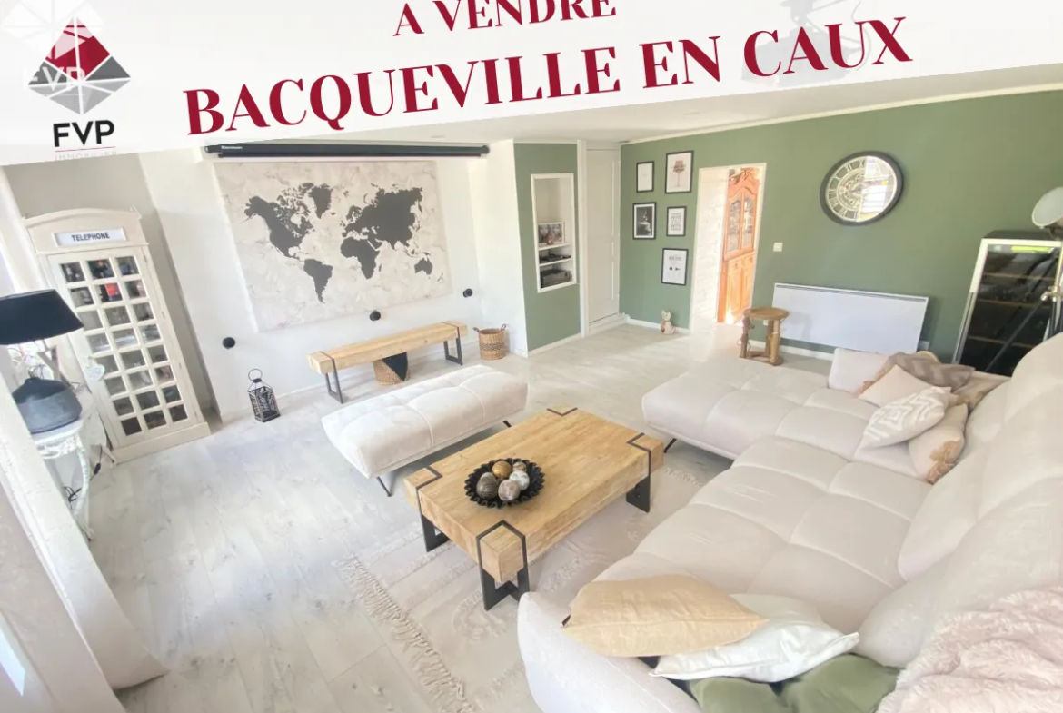 Maison de ville rénovée à Bacqueville-en-Caux (76730) 