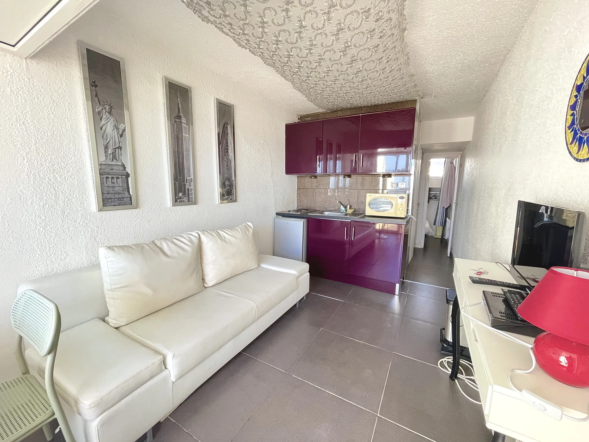 Charmant appartement 2 pièces avec parking et vue mer au Cap d'Agde 