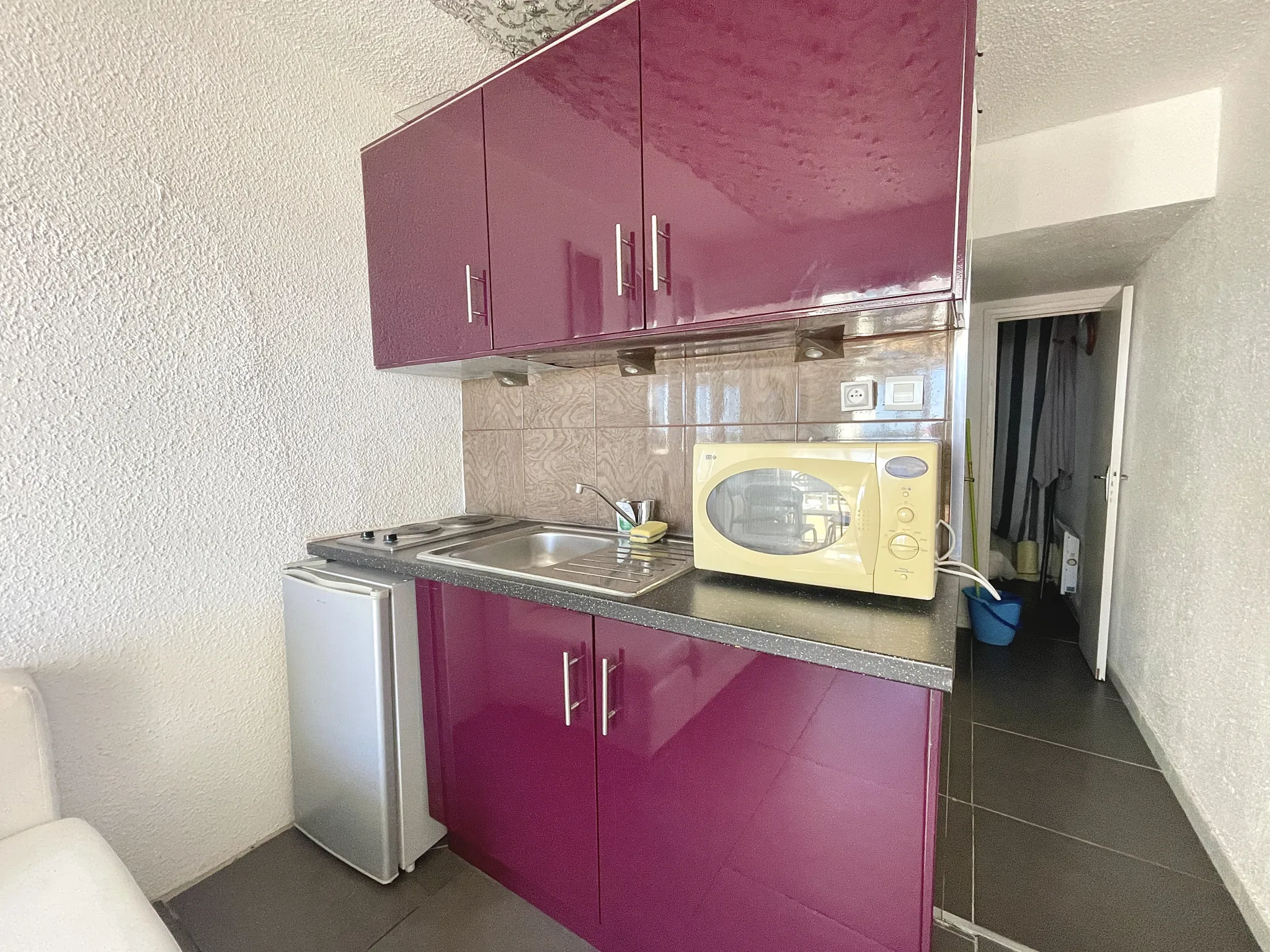 Charmant appartement 2 pièces avec parking et vue mer au Cap d'Agde 