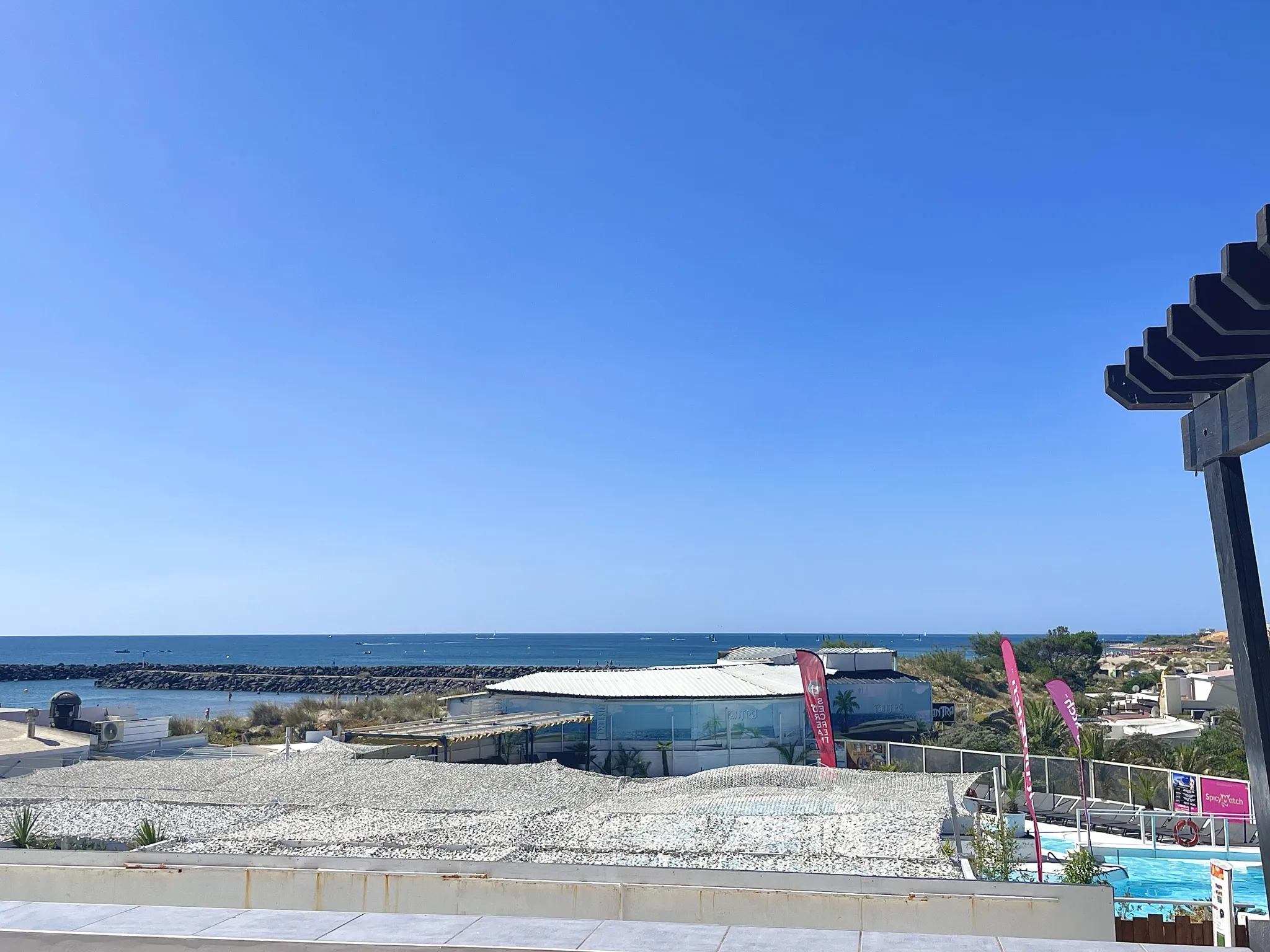 Charmant appartement 2 pièces avec parking et vue mer au Cap d'Agde 