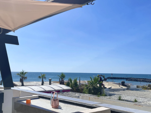 Charmant appartement 2 pièces avec parking et vue mer au Cap d'Agde