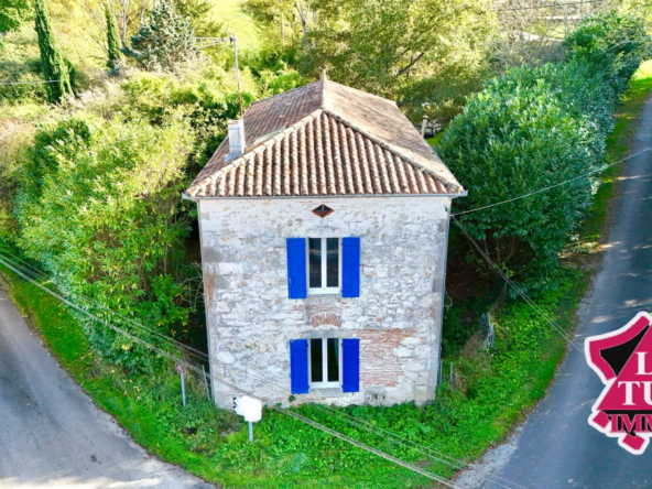 Maison en pierre 3 chambres à vendre à Penne d'Agenais