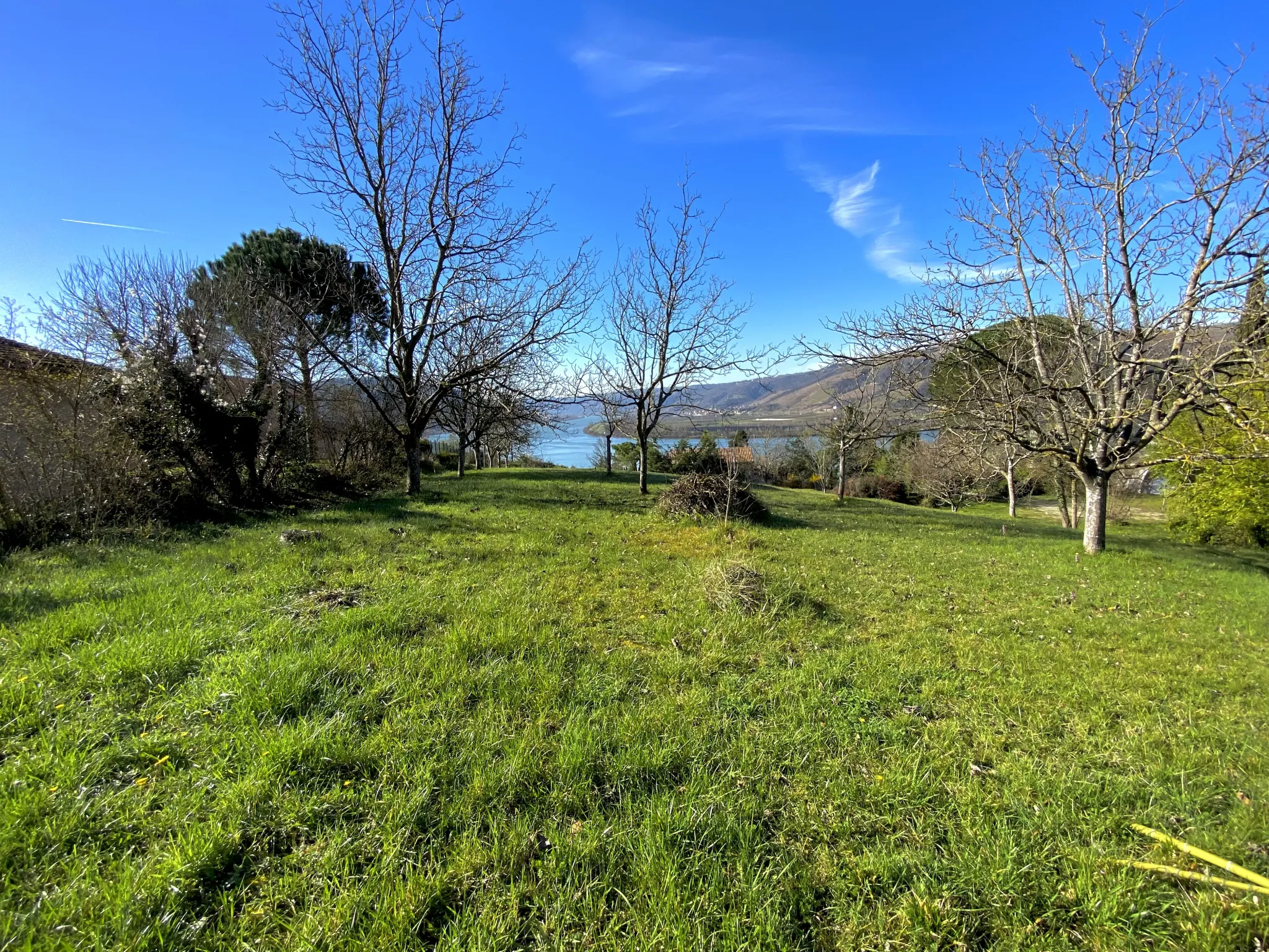 Vente superbe terrain de 970 m² avec vue sur le Rhône à Saint-Vallier 