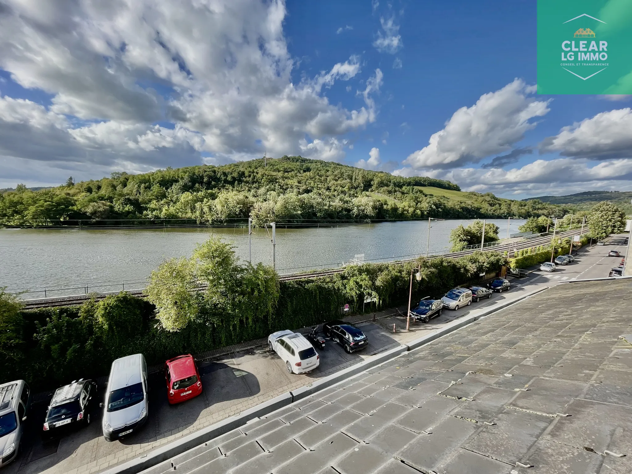 À vendre : Appartement F2 avec vue sur la Moselle à Sierck Les Bains 