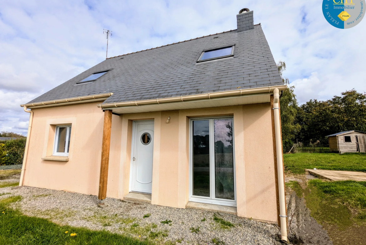 Maison à vendre à GUER (56 380) avec 3 chambres et grand terrain 