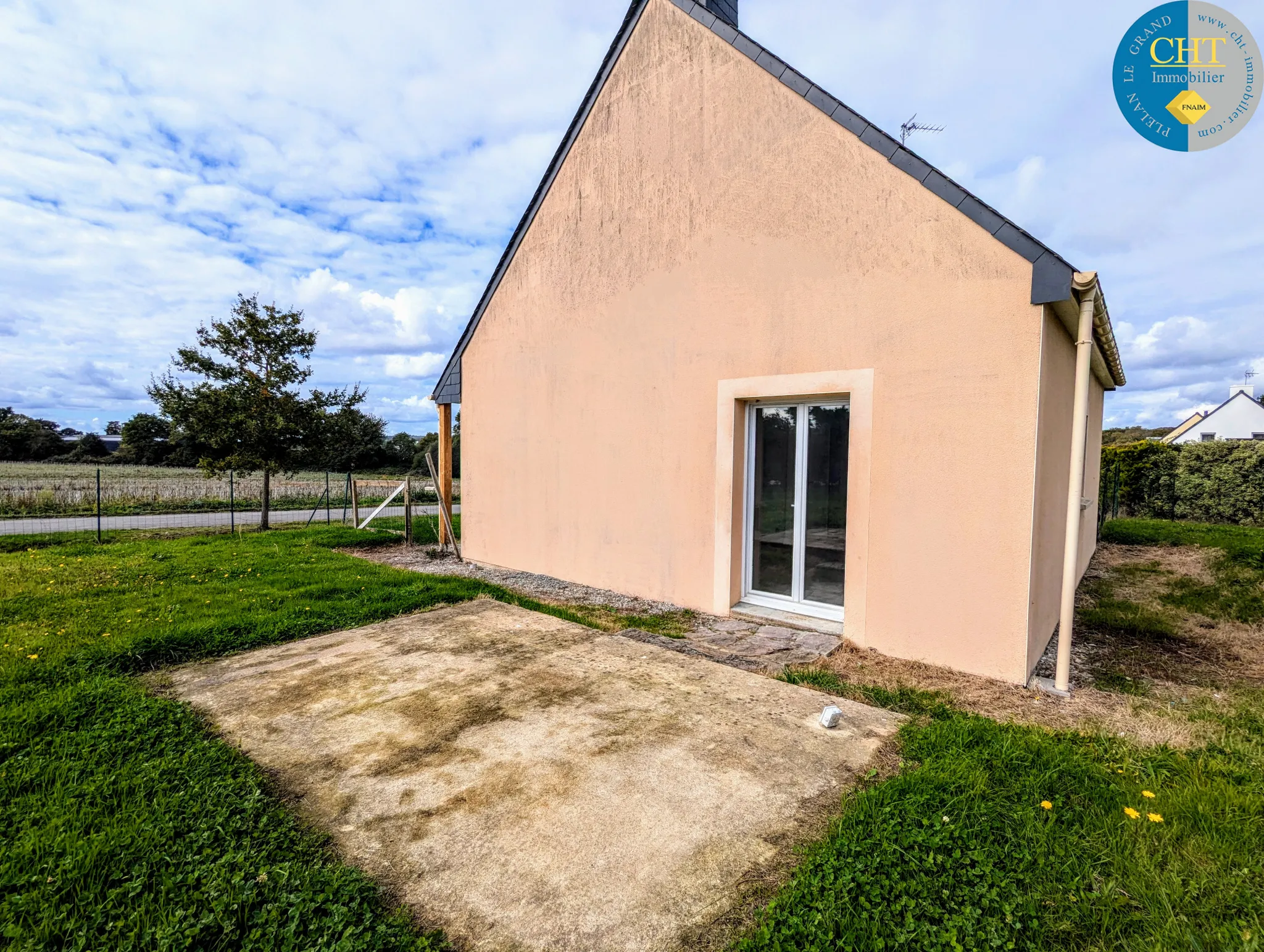 Maison à vendre à GUER (56 380) avec 3 chambres et grand terrain 