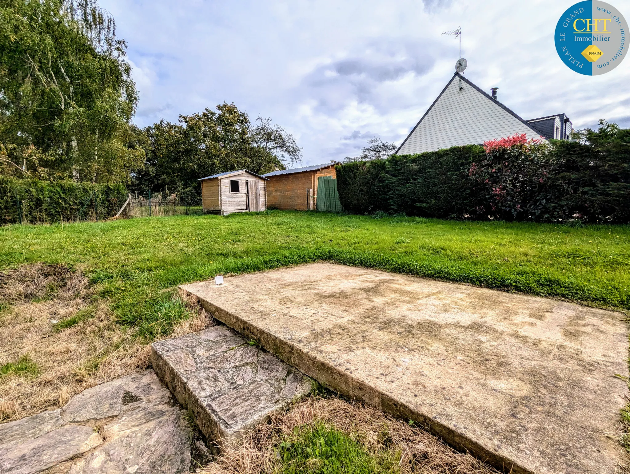 Maison à vendre à GUER (56 380) avec 3 chambres et grand terrain 