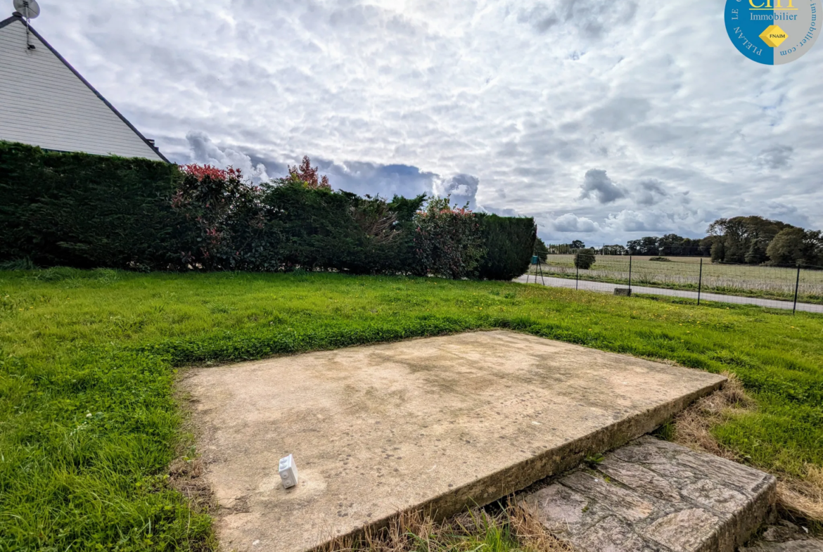 Maison à vendre à GUER (56 380) avec 3 chambres et grand terrain 