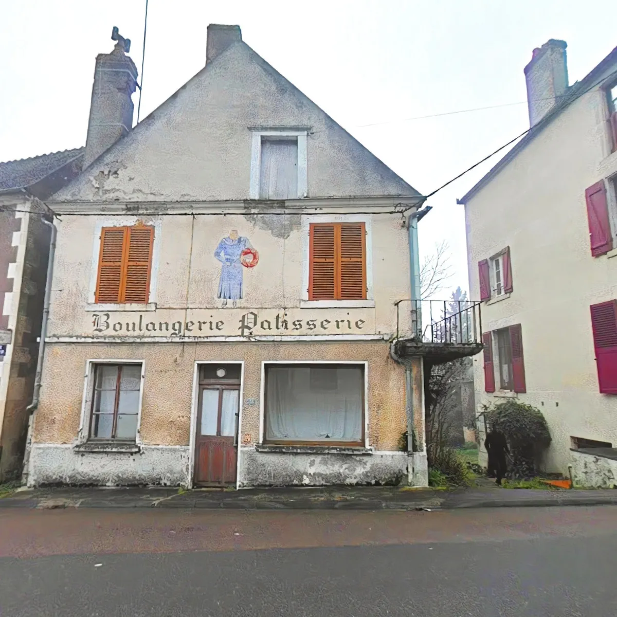 À vendre : ancienne boulangerie avec terrain à Corvol-L'Orgeuilleux 