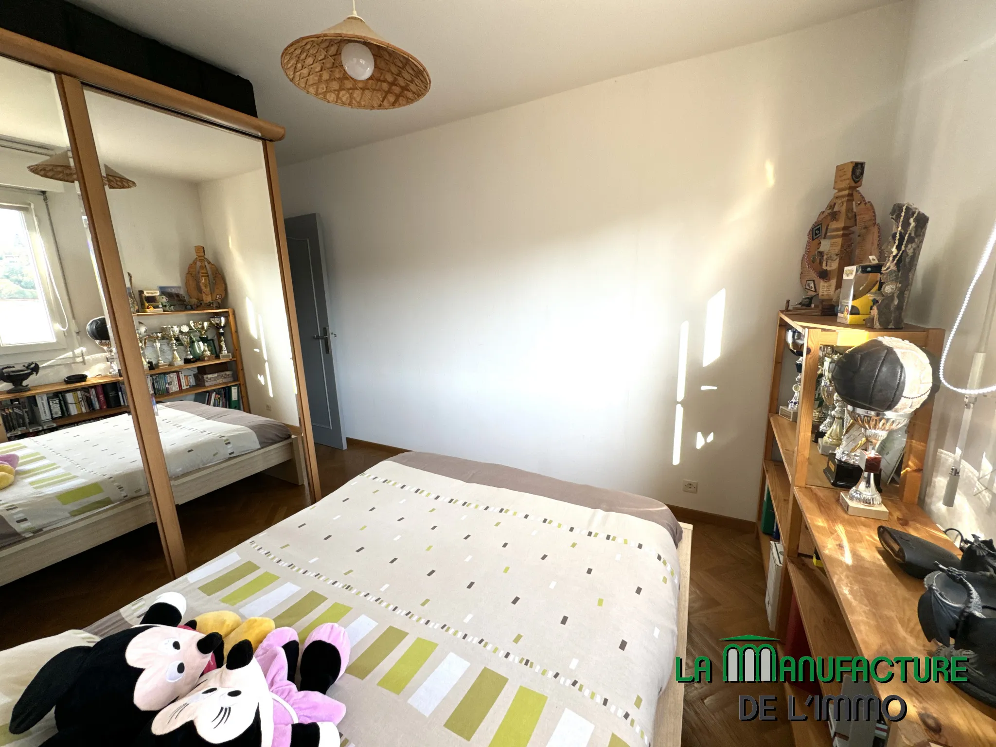 Appartement T5 rénové à vendre - Balcons, garage, et parking à Saint-Étienne 