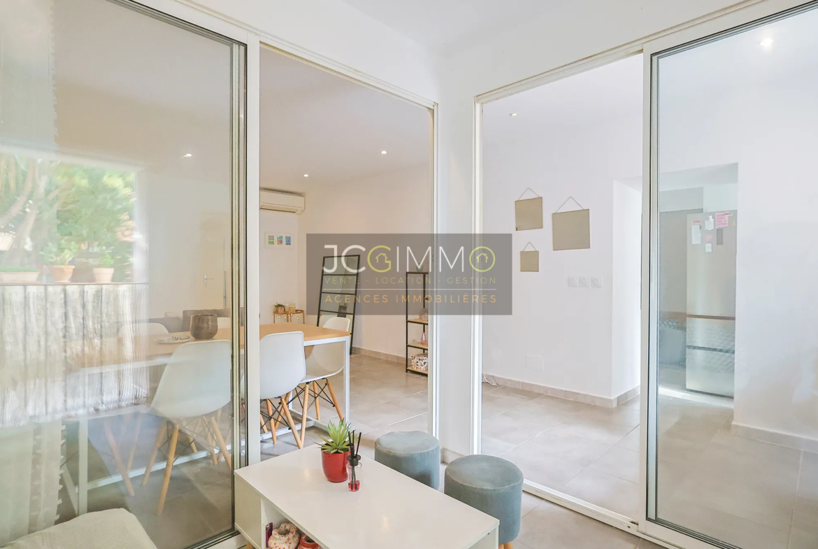 À vendre : Appartement T2 de 46 m² avec terrasse à La Farlède 