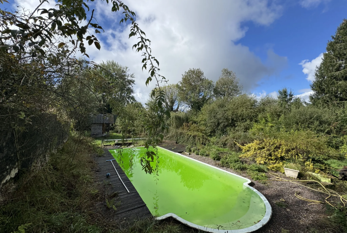 Maison à Madranges en Corrèze avec piscine 