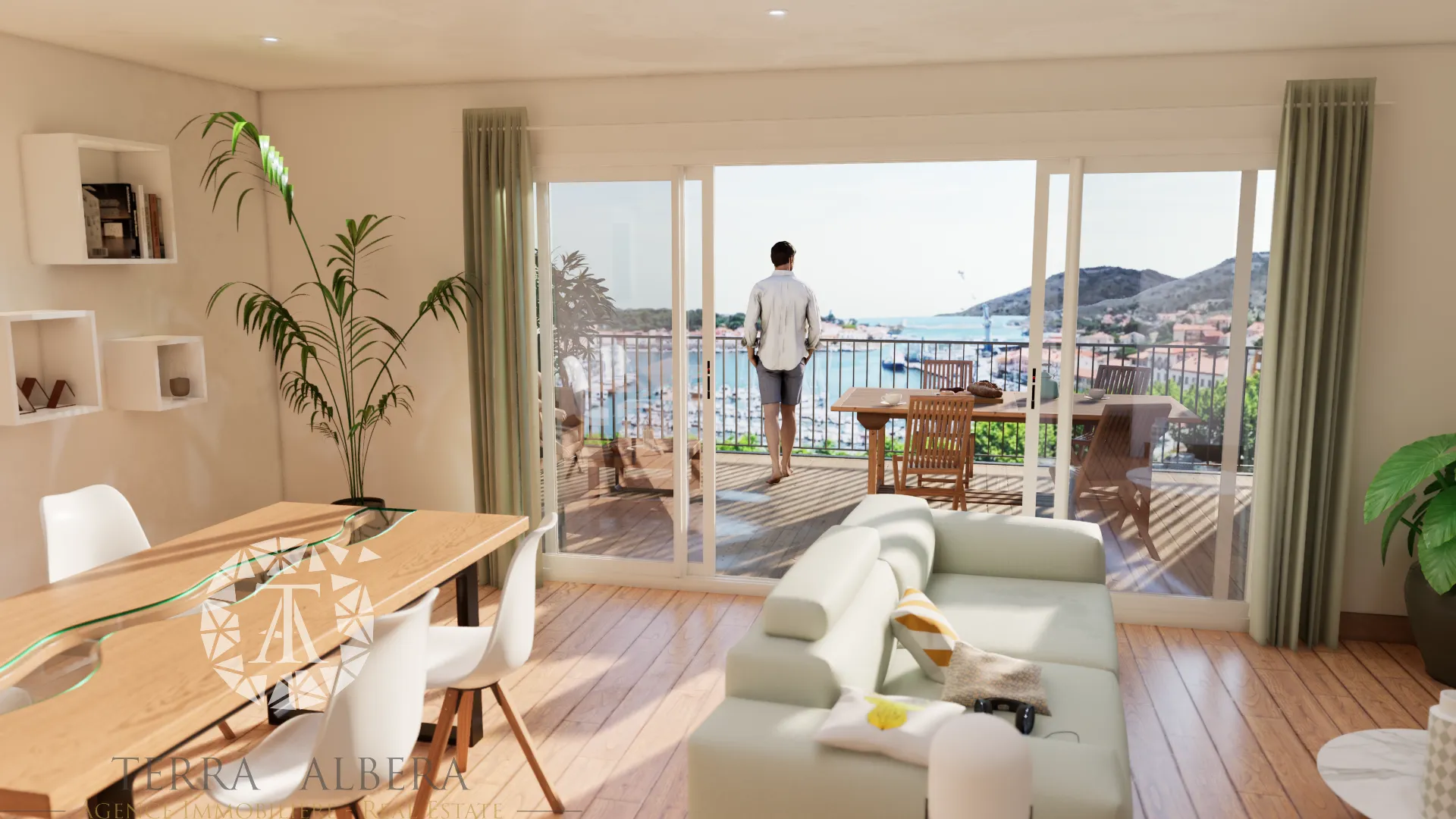 Appartement Neuf de Type 3 avec Vue Mer à Port-Vendres 