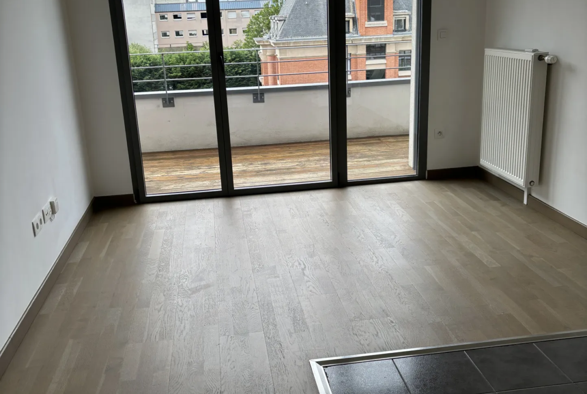 Appartement T3 avec balcon et stationnement à Reims, 1 rue Piper 